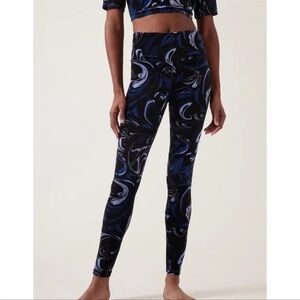 Athleta Elation Velvet Swirl Tights